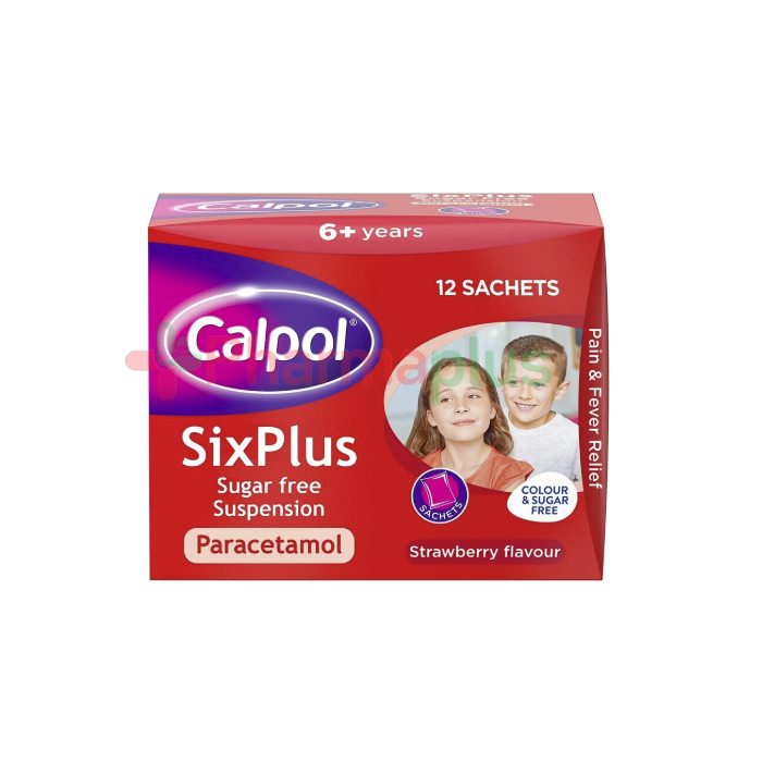 Calpol 6+satchets 12`s | Pharmaplus | Pharmaplus