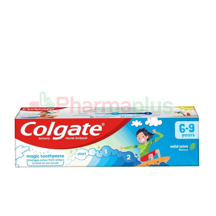 Colgate 6-9yrs toothpaste mild mint 75ml | Pharmaplus | Pharmaplus
