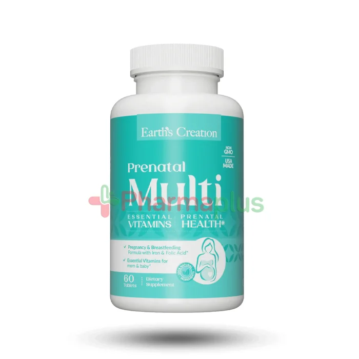 Earth'S Creation Prenatal Multivit+Dha Gels 60'S