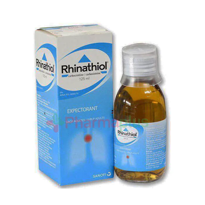 Rhinathiol adult syrup 125 ML | Pharmaplus | Pharmaplus