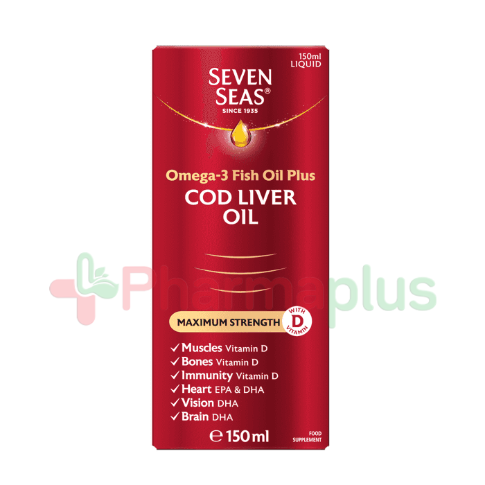 Seven seas omega 3 max strength 30`s | Pharmaplus | Pharmaplus
