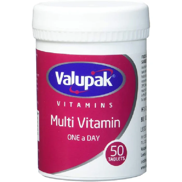Valupak Multivitamin And Minerals Once A Day 25`S