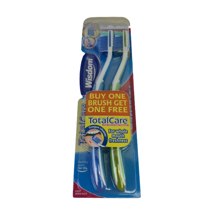 Wisdom total care medium toothbrush 2's | Pharmaplus | Pharmaplus