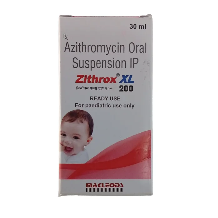 Zithrox xl [azithromycin]200mg /5ml 30ml | Pharmaplus | Pharmaplus
